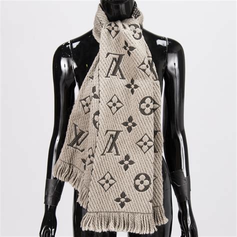 lv logomania scarf charcoal grey|Best 25+ Deals for Louis Vuitton Logomania Scarf .